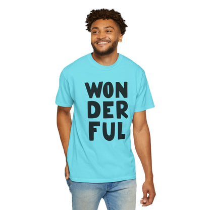 Wonderful Encouragement Self-belief Tee Moral Support Hopefulness Positivity Beautiful Unisex Heavy Cotton T-Shirt