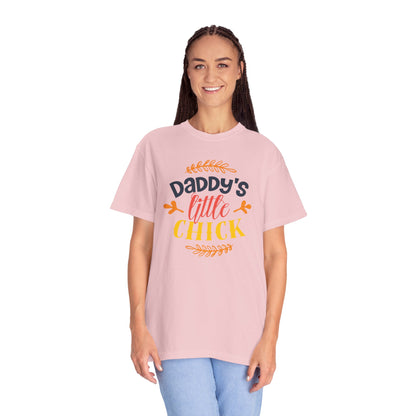 Daddy’s Little Chick Confidence Tee Elegance Charming Appealing Beauty Easter Celebration Unisex Heavy Cotton T-Shirt