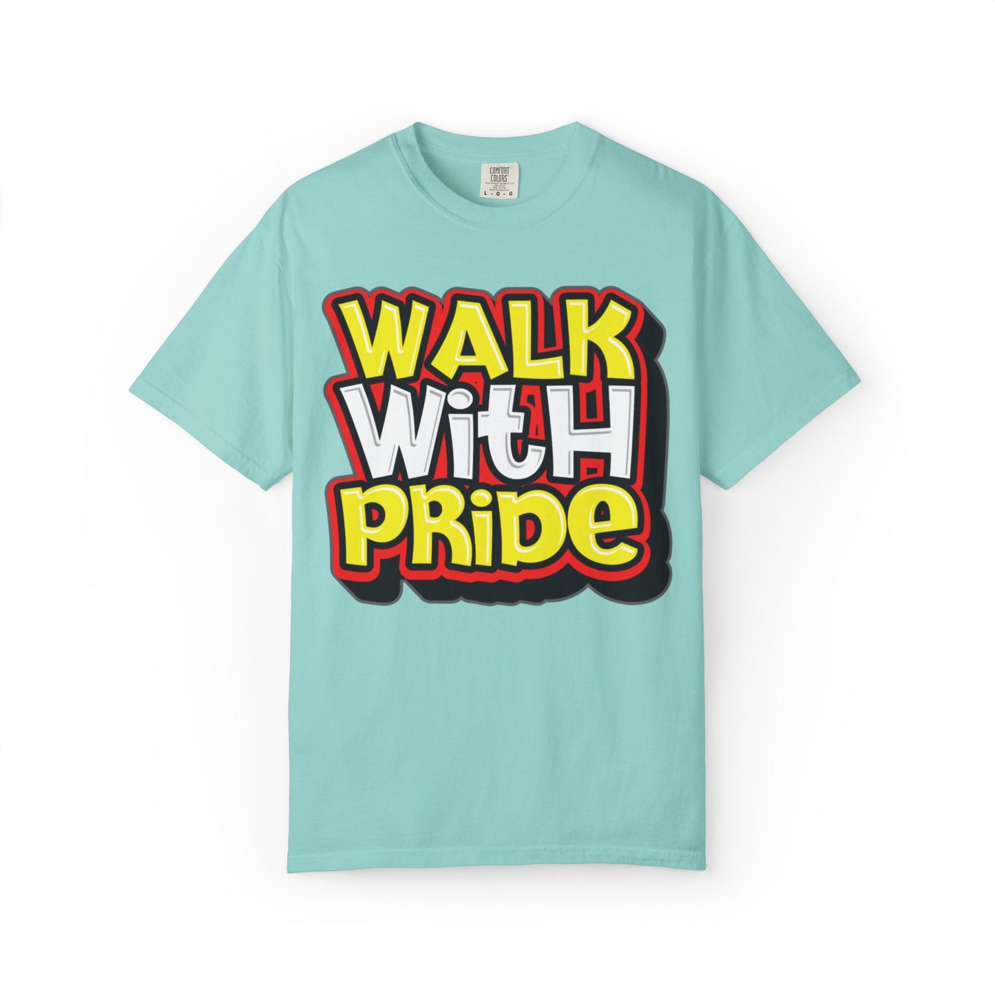 Walk With Pride Confidence Tee Aspiration Mindfulness Integrity Empowerment Unisex Heavy Cotton T-Shirt