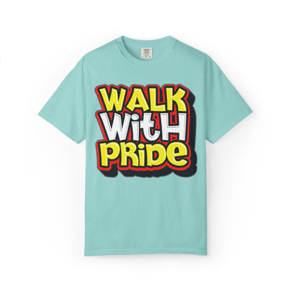 Walk With Pride Confidence Tee Aspiration Mindfulness Integrity Empowerment Unisex Heavy Cotton T-Shirt