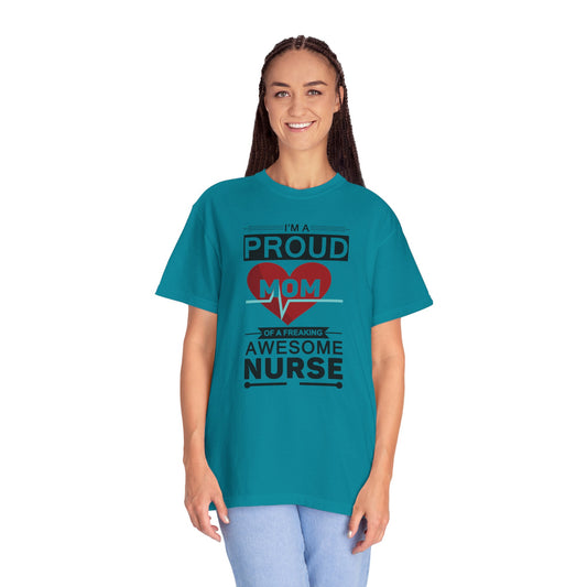 I’m A Proud Mom Clinical Specialist Education Healthcare Job Devoted Trendy Tee Patient Care Medical Unisex Heavy Cotton T-Shirt