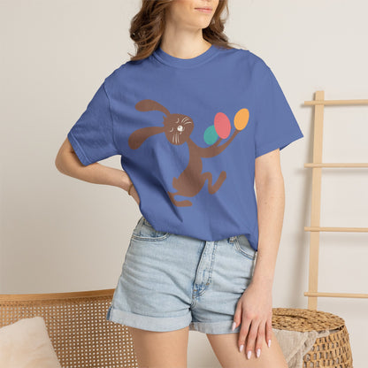 Easter Day Holy Week Spring Festival Tee Christian Holiday Easter Eggs Good Friday Unisex Heavy Cotton T-Shirt