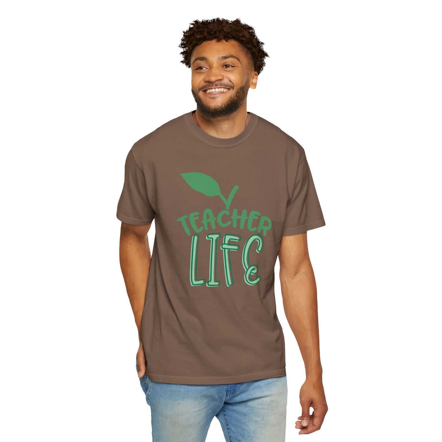 Teacher Life Role Model Supportive Learning Positive Reinforcement Moral Values Unisex Heavy Cotton T-Shirt