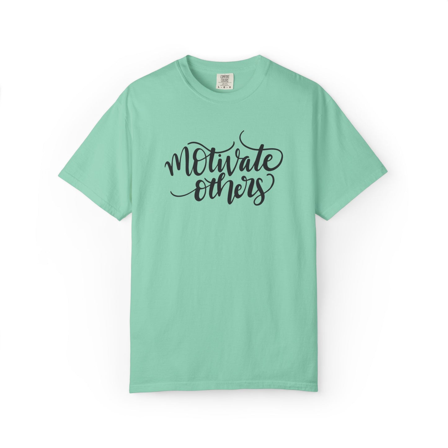 Motivate Others Leadership Inspiration Tee Positive Feedback Passion Self-Belief Professional Attitude Unisex Heavy Cotton T-Shirt