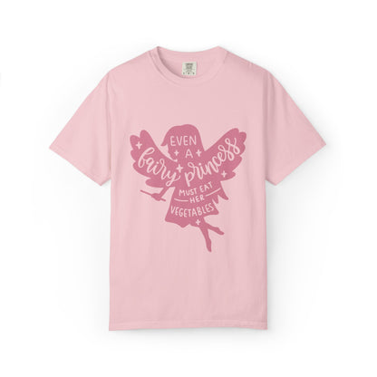 Even A Fairy Princess Must Eat Her Vegetables Parenting Advice Tee Healthy Eating Balanced Diet Unisex Heavy Cotton T-Shirt
