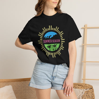 Summer Season Heat Long Days Cool Tee Unisex Heavy Cotton T-Shirt