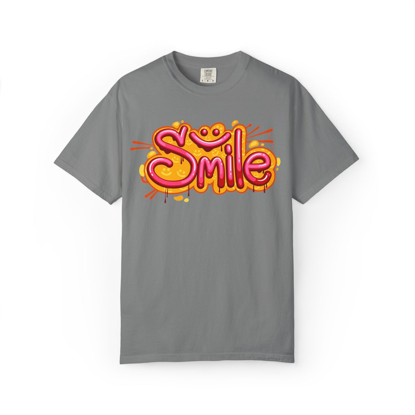 Smile Unisex Garment-Dyed T-shirt