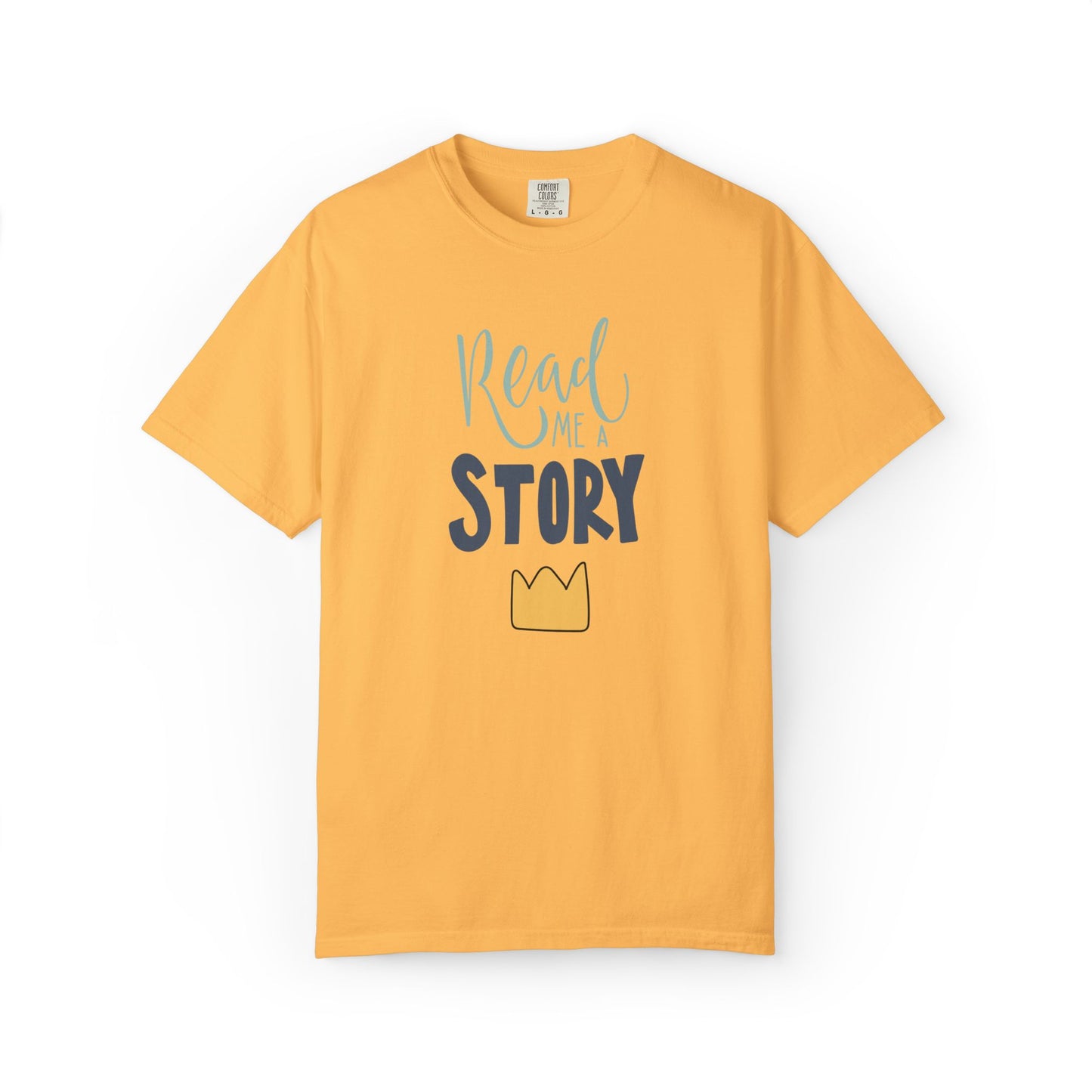 Read Me A Story Time Travel Superhero Parallel Trendy Tee Universe Fiction Connection Grand Parents Unisex Heavy Cotton T-Shirt