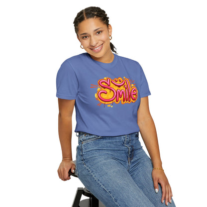 Smile Unisex Garment-Dyed T-shirt
