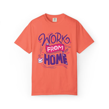 Work From Home Internet Connectivity Remote Work Benefits Virtual Meetings Tee Collaboration Tools Unisex Heavy Cotton T-Shirt