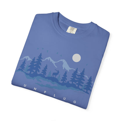 Unplug - Unisex Garment-Dyed T-shirt