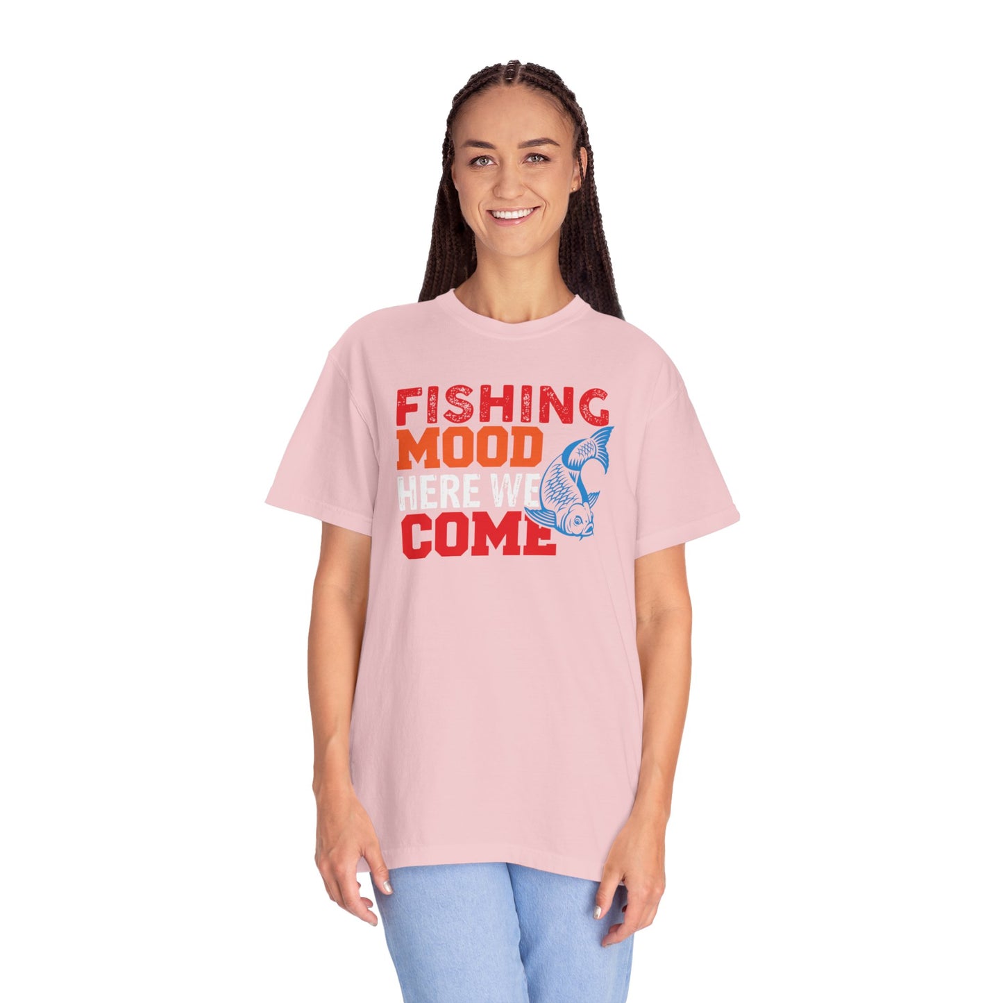 Fishing Mood Fishing Gear Sarcastic Fisherman Fishing Tee Unisex Heavy Cotton T-Shirt