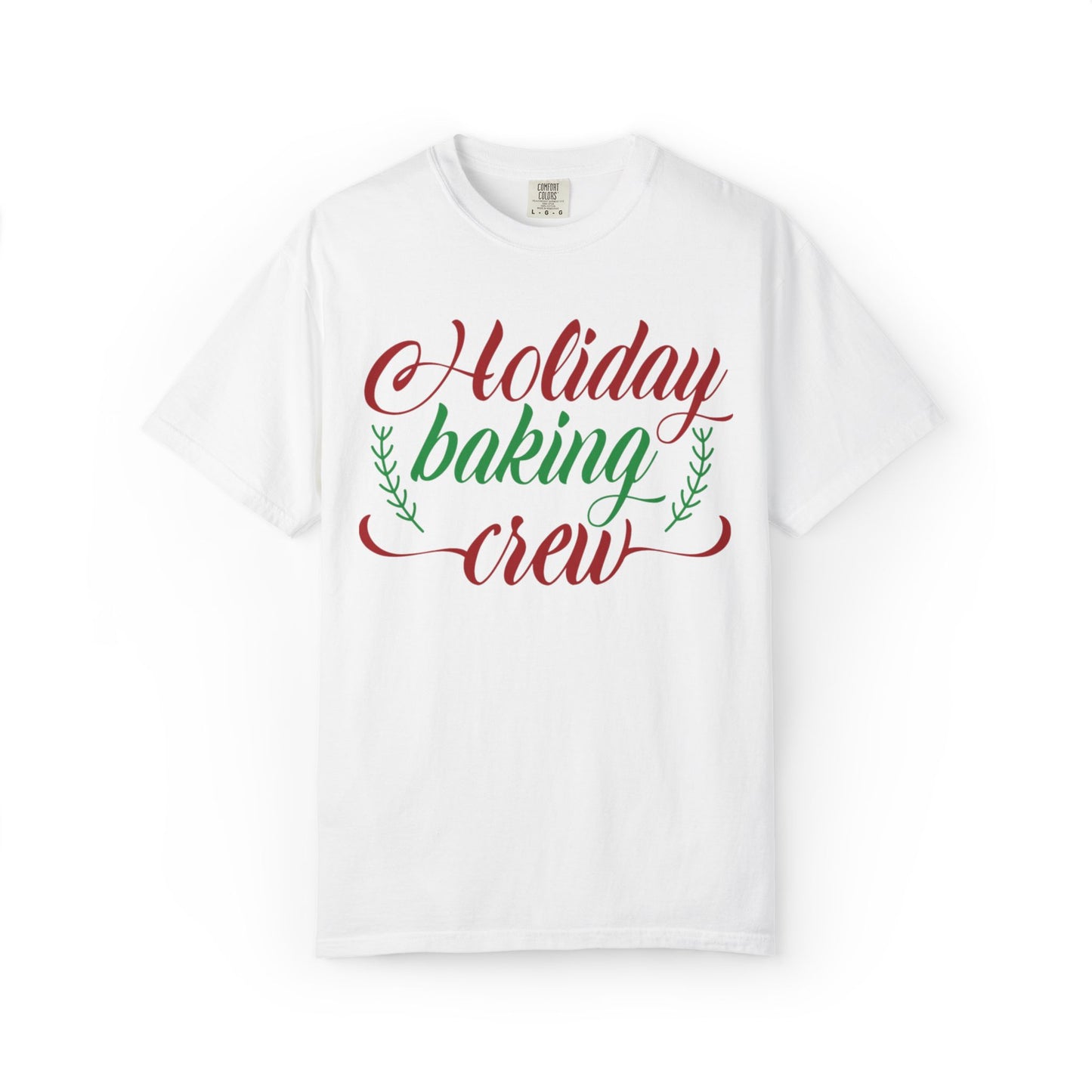 Holiday Baking Crew Xmas Cakes Christmas Cookies Festival Season Unisex Heavy Cotton T-Shirt
