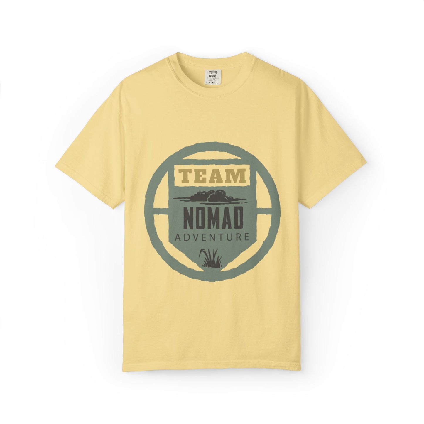 Team Nomad Constant Movement Discovery Freedom Adventure Enthusiasts Unisex Heavy Cotton T-Shirt