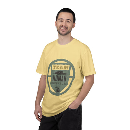 Team Nomad Constant Movement Discovery Freedom Adventure Enthusiasts Unisex Heavy Cotton T-Shirt