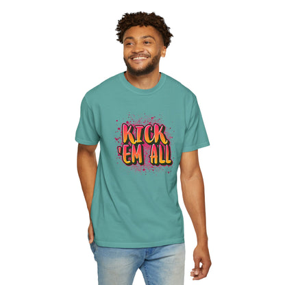 Kick Em All Unisex Heavy Cotton T-Shirt