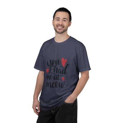 You Had Me At Meow Cats Elegance Tee Unique Furry Charms Quirks And Charisma Unisex Heavy Cotton T-Shirt
