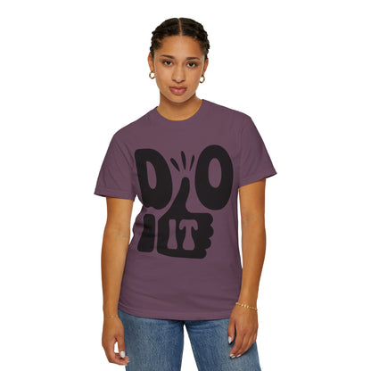 Do It Finding Peace Trendy Tee Overcoming Challenges Stay Positive Trust The Process Unisex Heavy Cotton T-Shirt