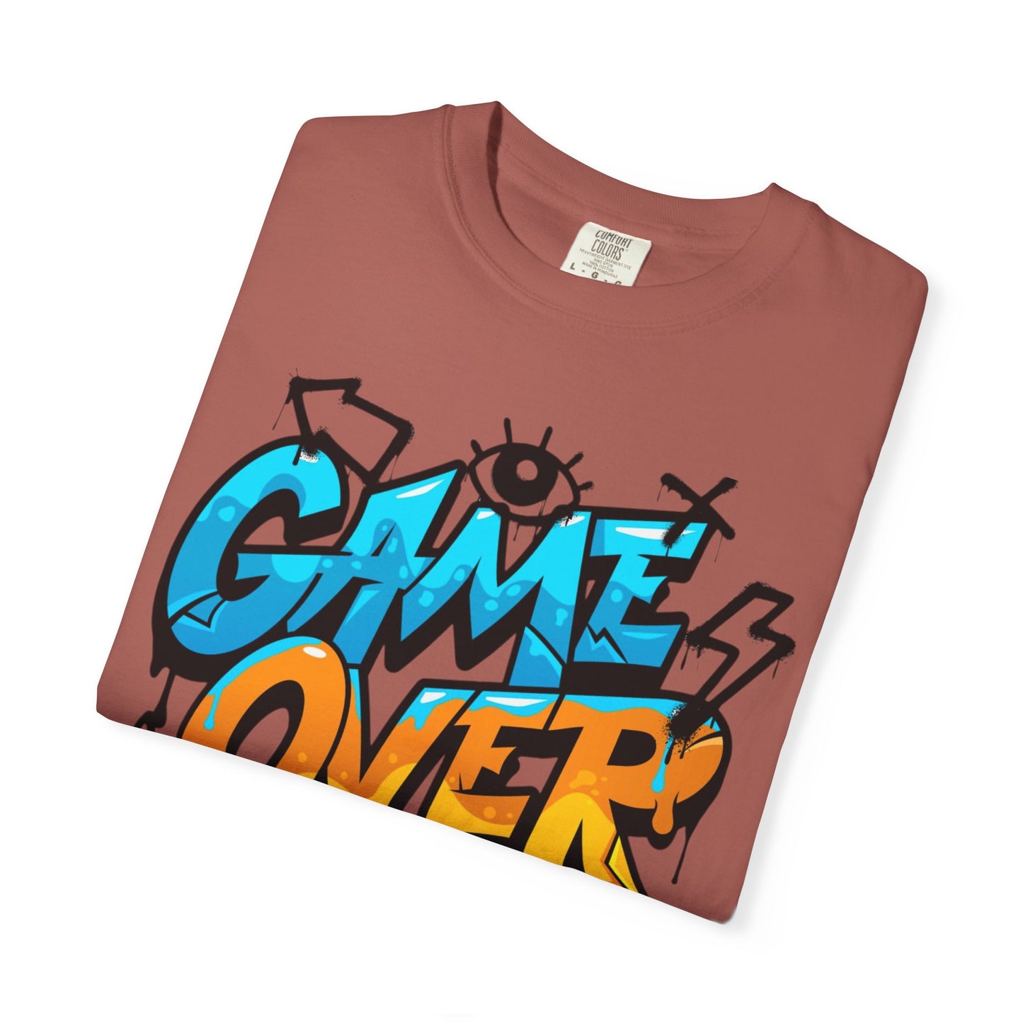 Game Over Unisex Garment-Dyed T-shirt