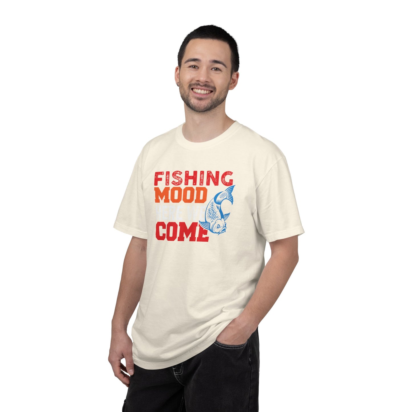 Fishing Mood Fishing Gear Sarcastic Fisherman Fishing Tee Unisex Heavy Cotton T-Shirt