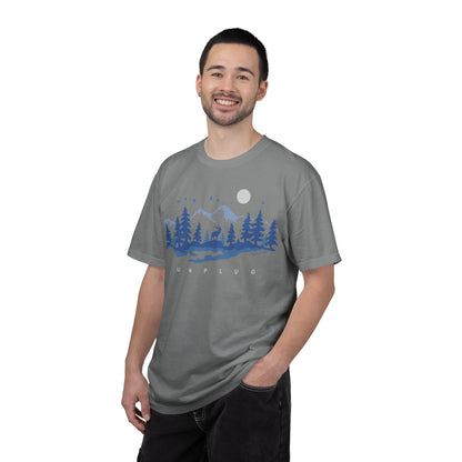 Unplug - Unisex Garment-Dyed T-shirt