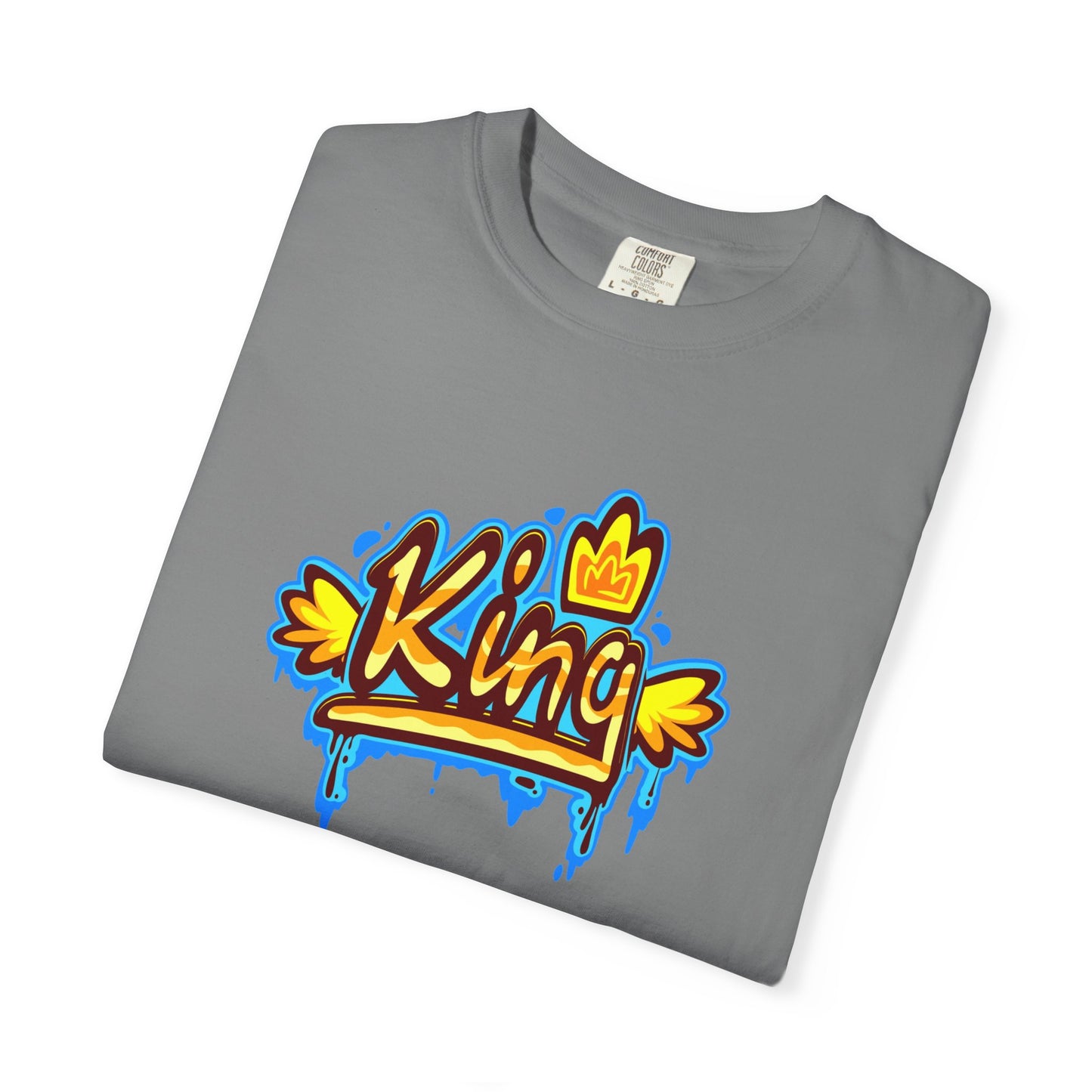 King - Unisex Garment-Dyed T-shirt