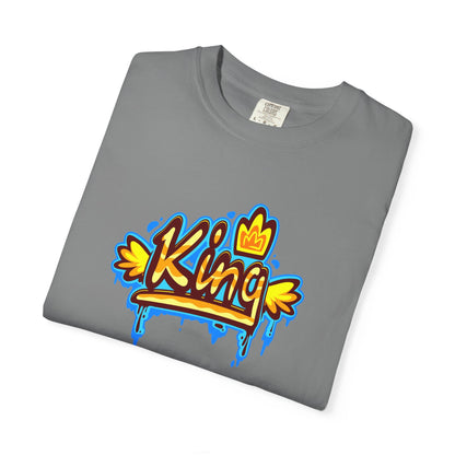 King - Unisex Garment-Dyed T-shirt