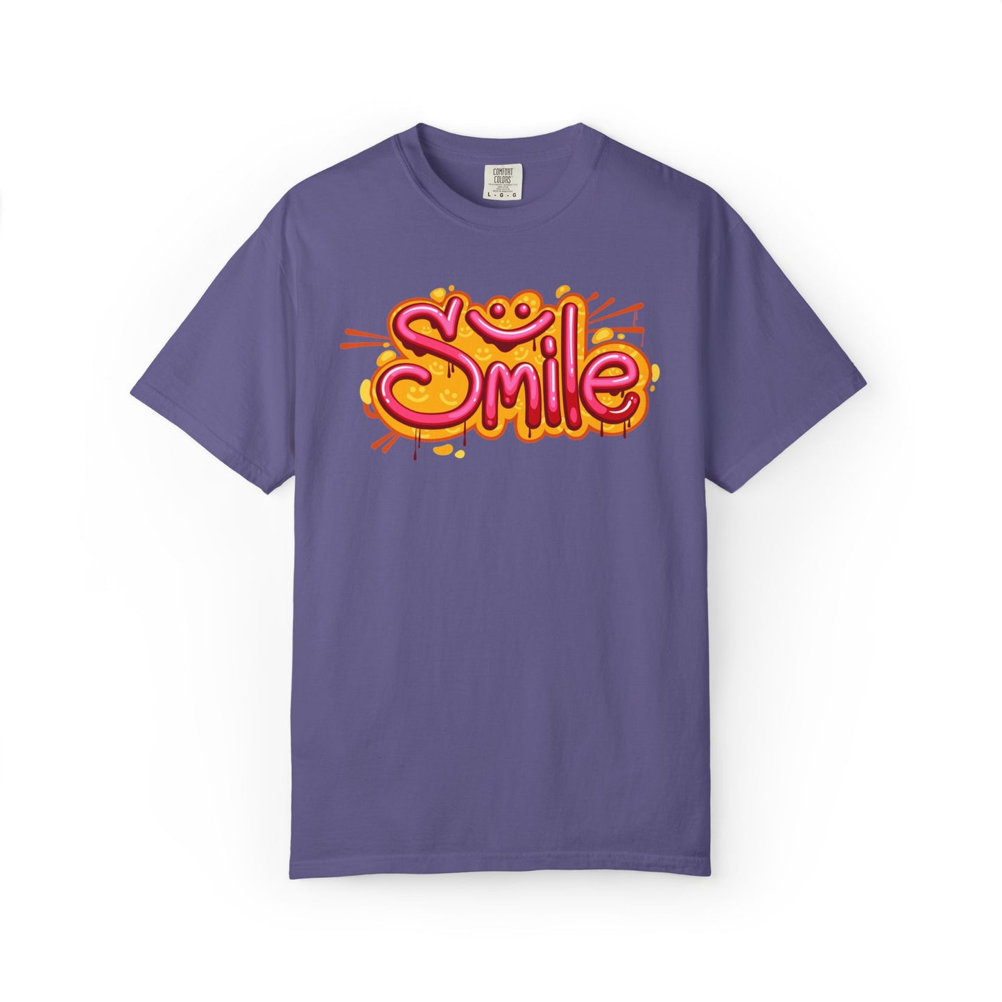 Smile Unisex Garment-Dyed T-shirt