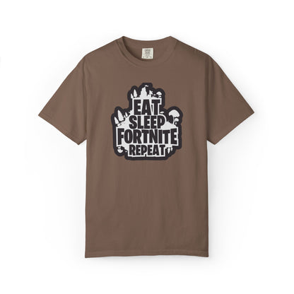 Eat Sleep Fortnite Battle Royale Squad Gameplay Passion Tee Solo Missions Social Gaming Unisex Heavy Cotton T-Shirt
