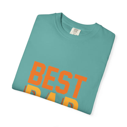 Best Dad In The World Fatherhood Excellence Tee Family Champion Role Model Unisex Heavy Cotton T-Shirt