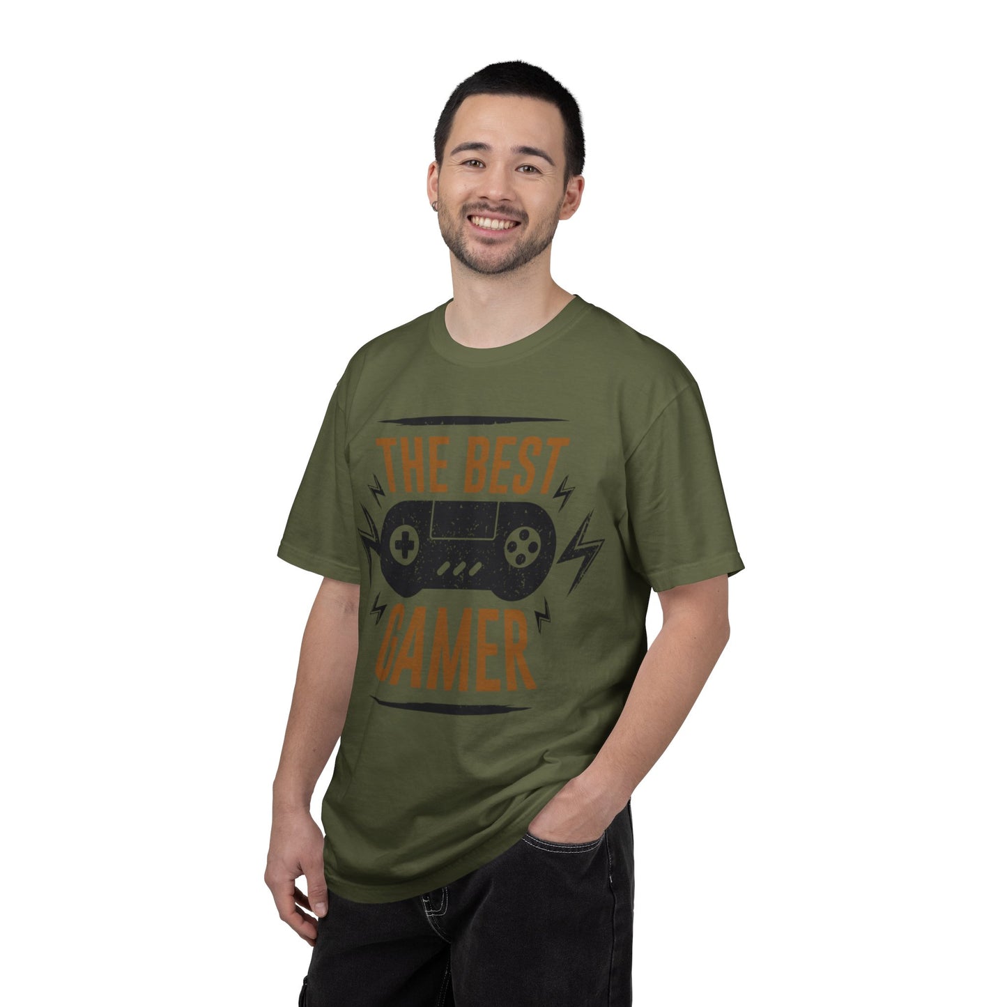 The Best Gamer Warriors Tee Non-Stop Playing Gaming Obsession Unisex Heavy Cotton T-Shirt