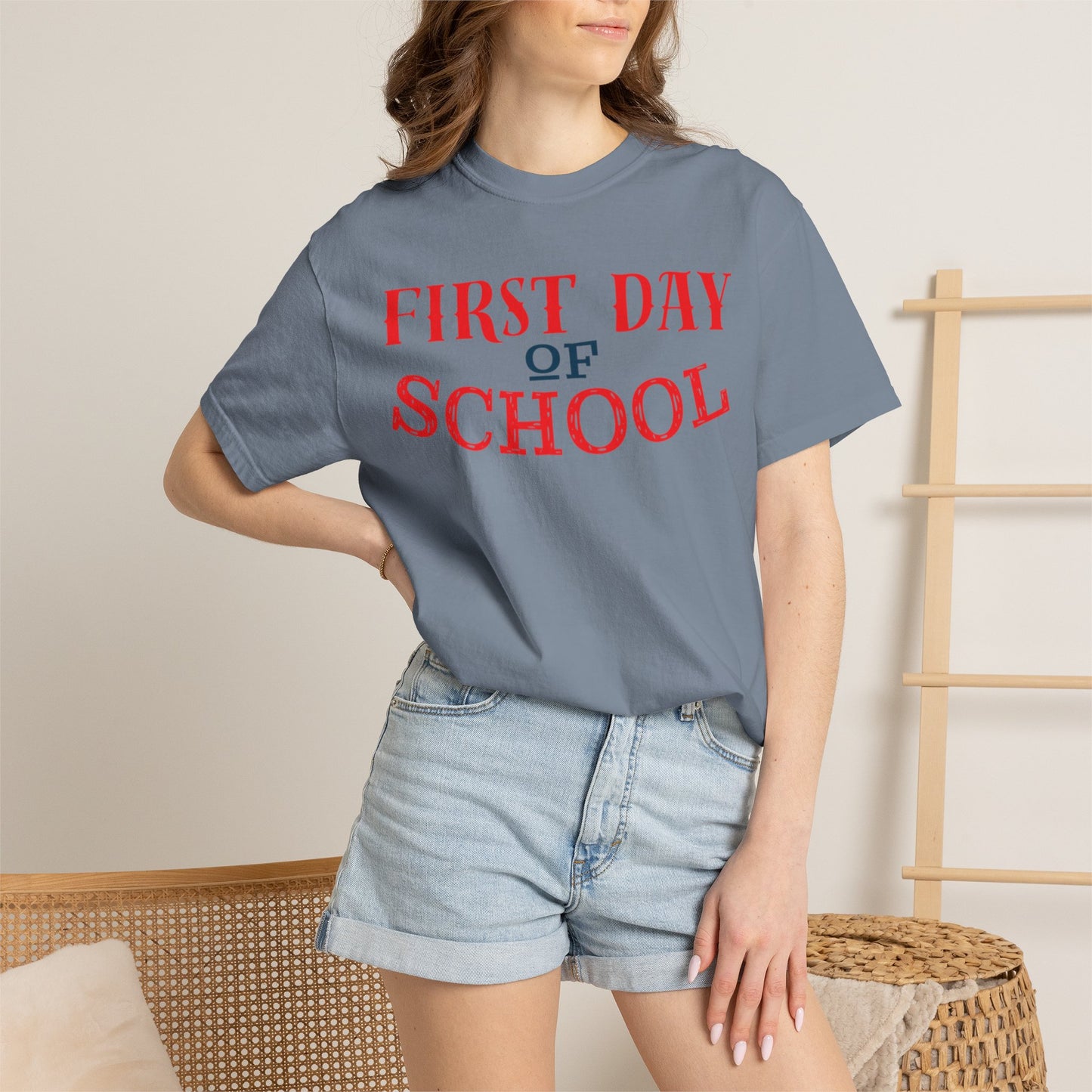 Funny First Day School Learning Legend Super Scholar Junior Geniuses Science Star Student’s Day Unisex Heavy Cotton T-Shirt