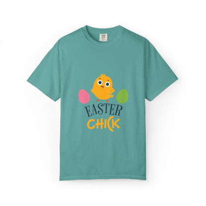 Easter Chick Holy Week Easter Celebration Spring Festival Tee Christian Holiday Easter Eggs Good Friday Unisex Heavy Cotton T-Shirt