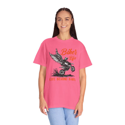 Thriller Live Behind Bars Secret Of Life Journey Over Destination Two Wheeled Adventures Unisex Heavy Cotton T-Shirt