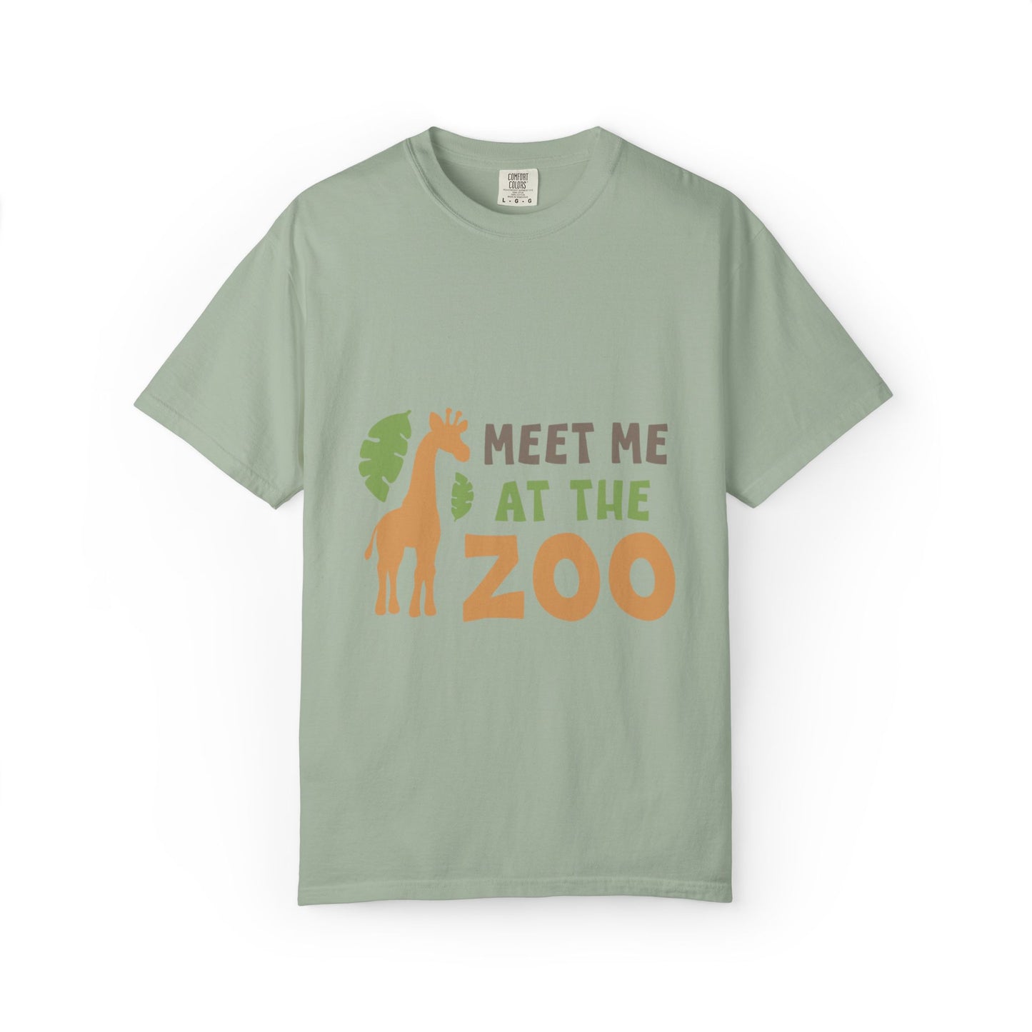 Meet Me At Zoo Wildlife Conservation Tee Animal Welfare Safari Aquarium Outreach Programs Unisex Heavy Cotton T-Shirt