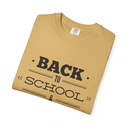 Funny Back To School Looking Cool New Beginning Educational Journey New Classroom Backpack Notebooks Unisex Heavy Cotton T-Shirt