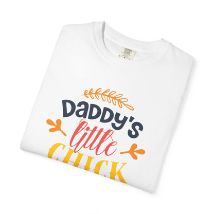 Daddy’s Little Chick Confidence Tee Elegance Charming Appealing Beauty Easter Celebration Unisex Heavy Cotton T-Shirt