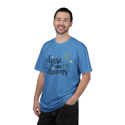 Chase Your Dreams Creativity Imagination Tee Determination Reach For The Stars Unisex Heavy Cotton T-Shirt