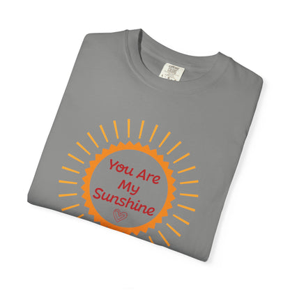 You Are My Sunshine Lovers Tee Hug Rainbow Passion Unconditional Soulful Connection Unisex Heavy Cotton T-Shirt