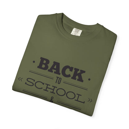 Funny Back To School Looking Cool New Beginning Educational Journey New Classroom Backpack Notebooks Unisex Heavy Cotton T-Shirt