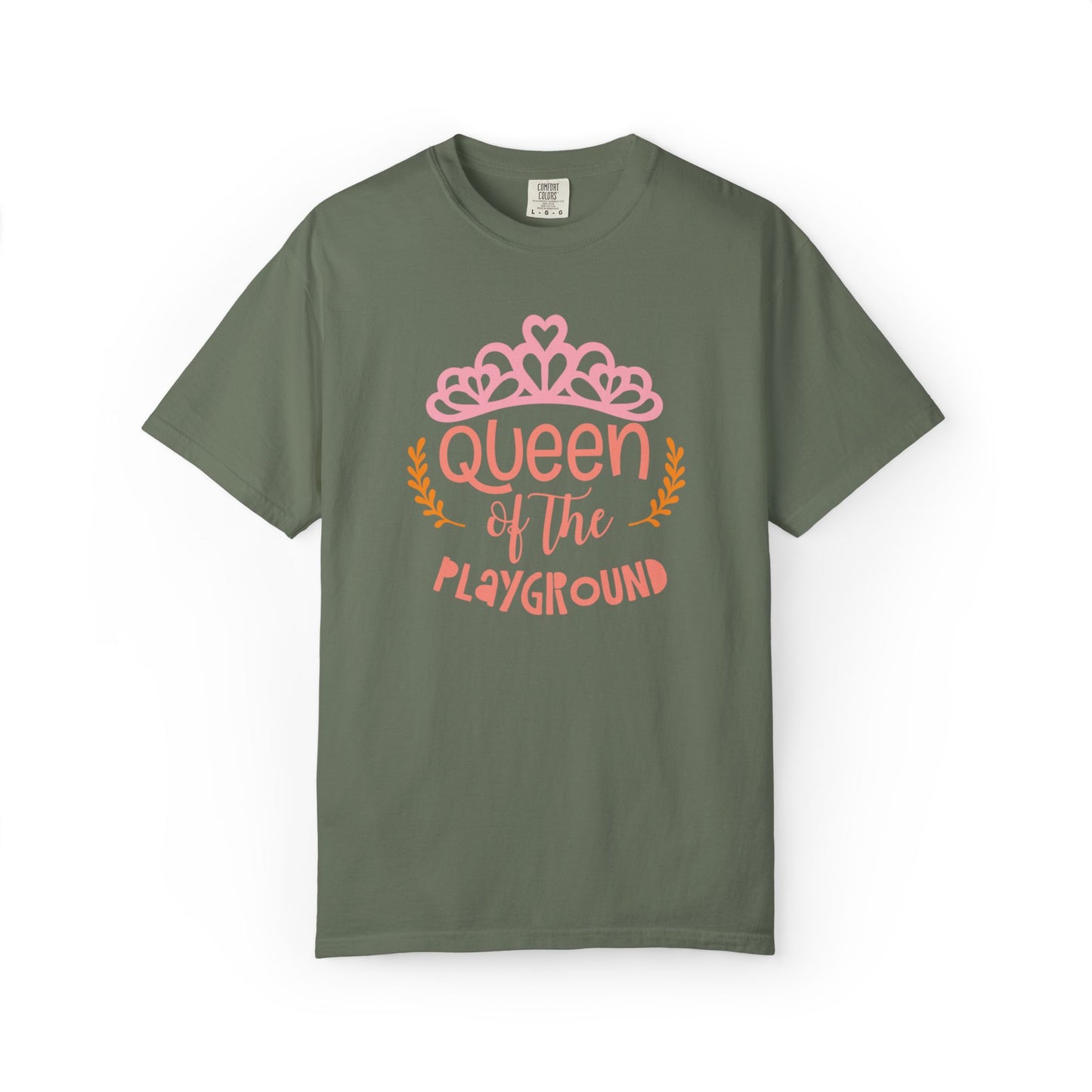 Queen Of The Playground Playtime Learning Objectives Early Toddlers Tee Childhood Development Unisex Heavy Cotton T-Shirt