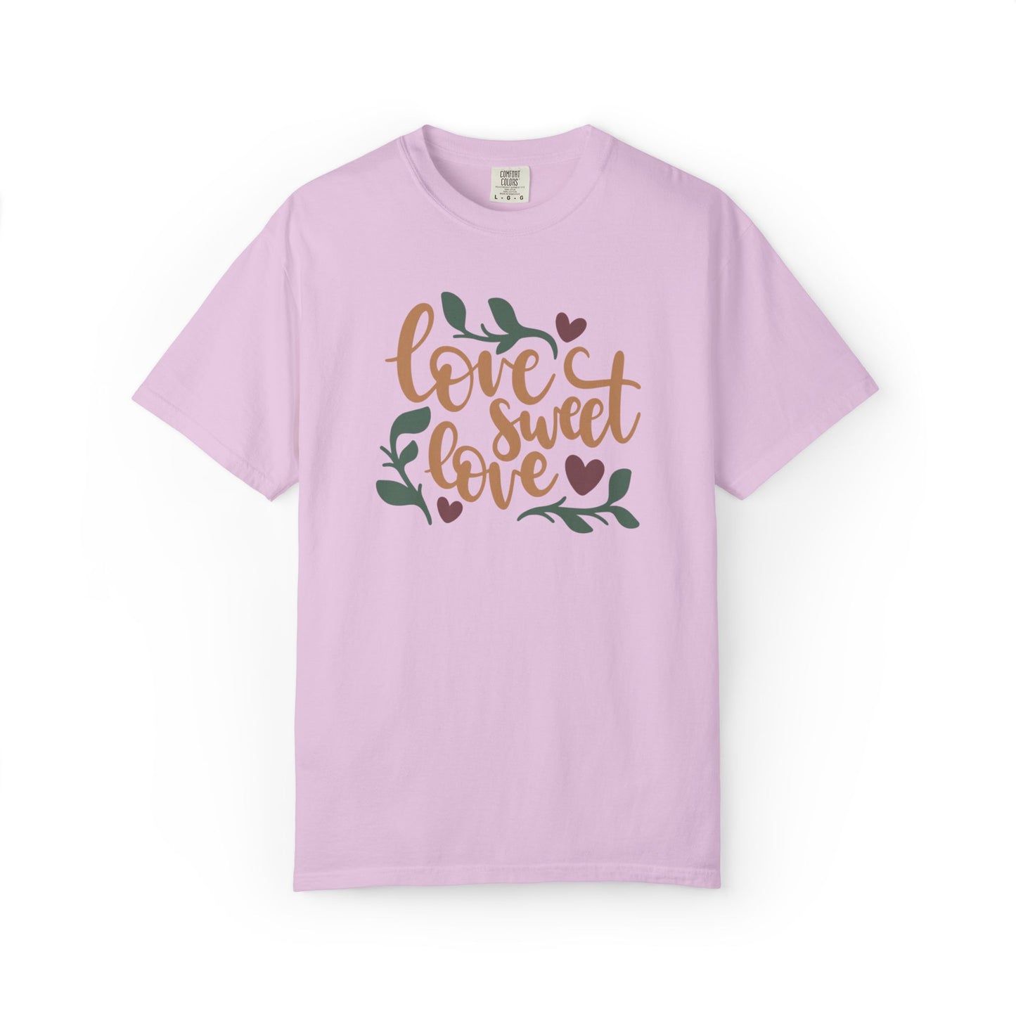 Love Sweet Love Boundless Love Affection Lover’s Tee Infinite Bliss Butterfly Kisses Evergreen Romance Unisex Heavy Cotton T-Shirt