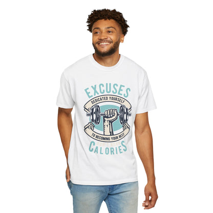 100% cotton (fiber content may vary for different colors) Medium fabric (5.3 oz/yd² (180 g/m²)) Dedicated Yourself To Becoming Your Best Don’t Burn Calories Unisex Heavy Cotton T-Shirt