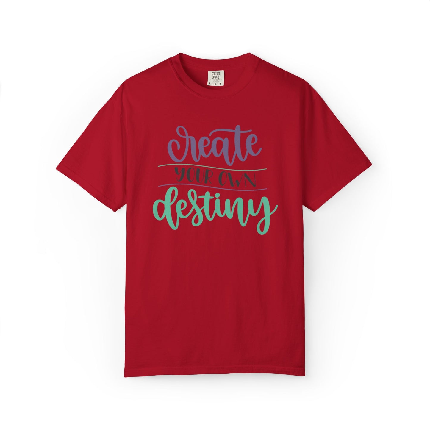 Create Your Destiny Embracing Challenges Tee Unbreakable Will Relentless Spirit Unyielding Determination Unisex Heavy Cotton T-Shirt