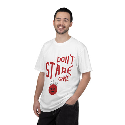 Don’t Stare Me Politeness Tee Personal Space Self-Consciousness Respect Boundaries Unisex Heavy Cotton T-Shirt
