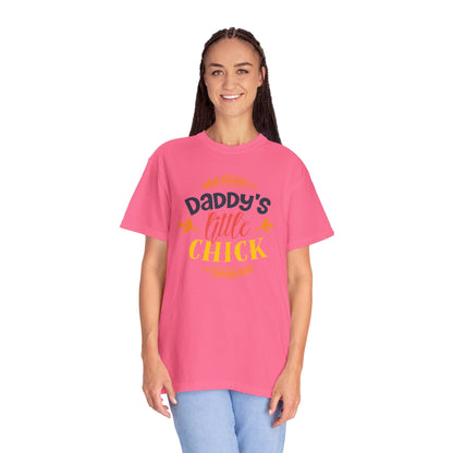 Daddy’s Little Chick Confidence Tee Elegance Charming Appealing Beauty Easter Celebration Unisex Heavy Cotton T-Shirt