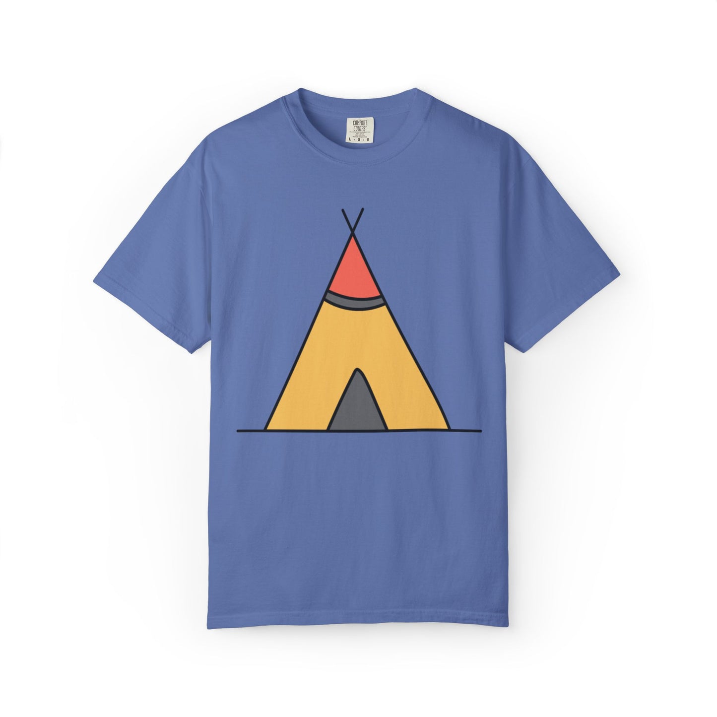 Camping  Adventure Lovers Tee Nature Exploration Bonfire Travel Van Unisex Heavy Cotton T-Shirt
