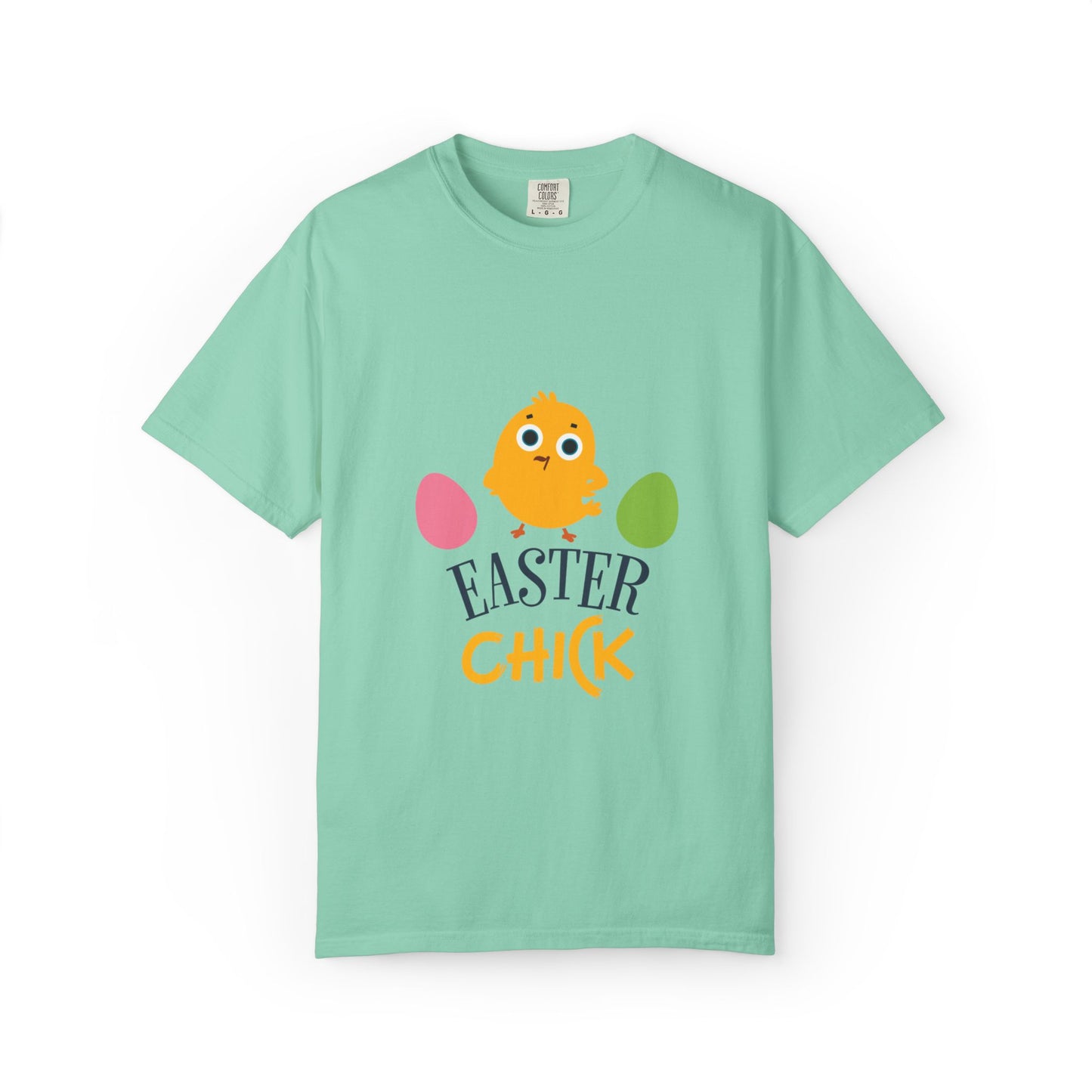 Easter Chick Holy Week Easter Celebration Spring Festival Tee Christian Holiday Easter Eggs Good Friday Unisex Heavy Cotton T-Shirt
