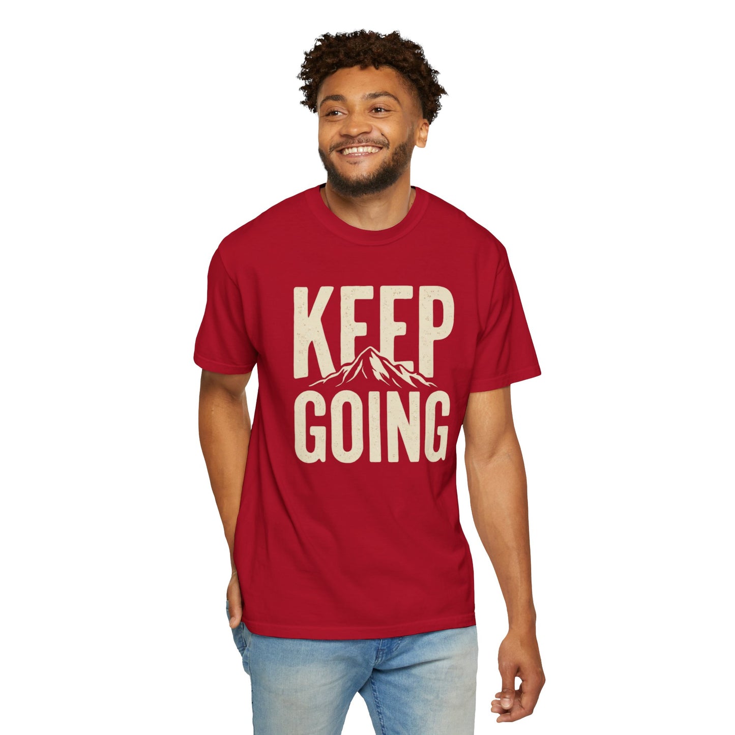 Keep Going - Unisex Garment-Dyed T-shirt