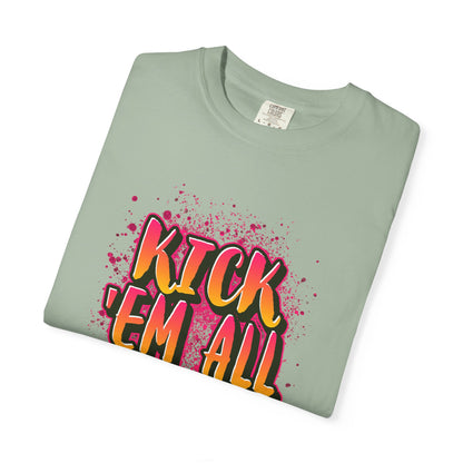 Kick Em All Unisex Heavy Cotton T-Shirt